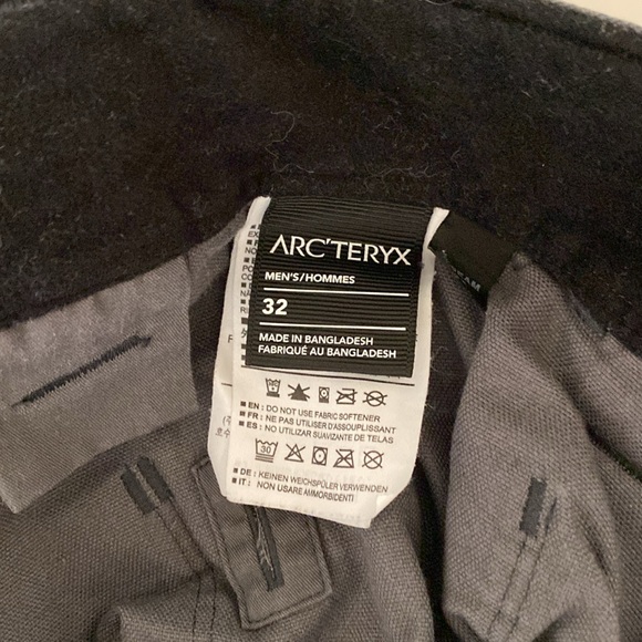 Arc’Teryx men’s gray pants size 32 - Picture 6 of 7